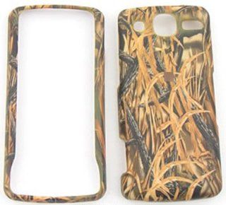 LG eXpo GW820 Camo / Camouflage Hunter Series, w/ Shedder Grass Hard Case/Cover/Faceplate/Snap On/Housing/Protector: Cell Phones & Accessories