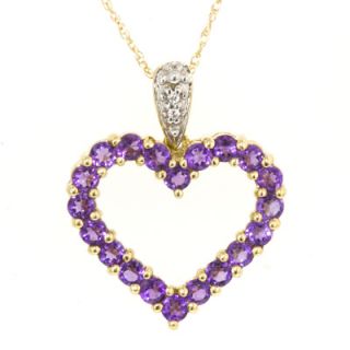 accent heart pendant in 10k gold orig $ 279 00 now $ 237 15 add