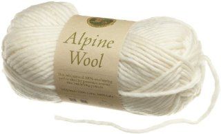 Lion Brand Yarn 822 099K Alpine Wool Yarn, Vanilla: