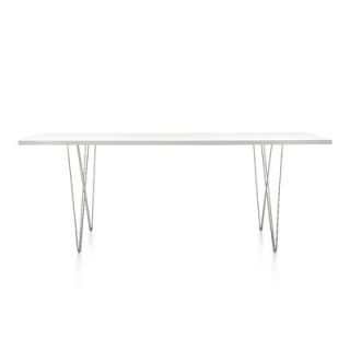 Magis Tavolo XZ3 Table MGT70./TYP Top Finish: White, Leg Finish: Chrome