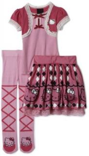 Hello Kitty Girls 2 6x 3 Piece Set,Doll Pink,2T: Clothing
