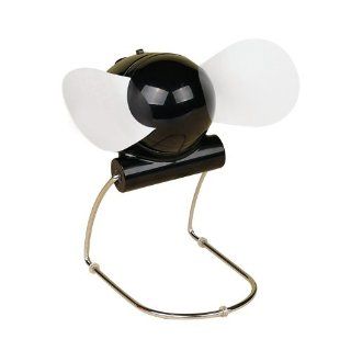 Black Quiet Soft Rubber Blades Fan Usb Or Battery Operated Personal Cooling Fan: Computers & Accessories