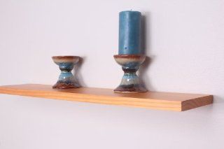 Welland Aspen Wood Wall Shelf, 36 by 10 Inch, Honey Oak   Floating Shelves