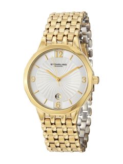 Mens Marquis Gentry Yellow Gold Watch by Stuhrling Original