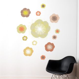 ADZif Spot Solstice Flowers Wall Decal S3339A Color: Pink Tea