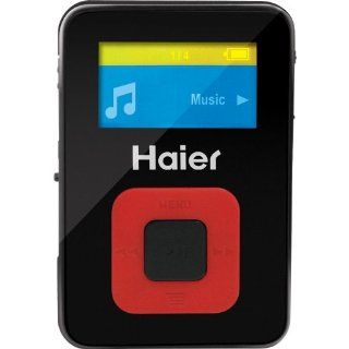 Haier Pocket Muze Clip MP3 Player (Black) : MP3 Players & Accessories