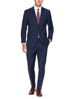 Classic Fit Herringbone Suit by Martin Greenfield