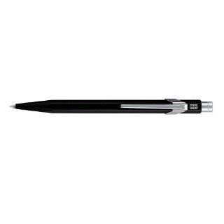 CARAN D'ACHE 849: Metal Pen Ballpoint Black, Black Cartridge : Ballpoint Stick Pens : Office Products