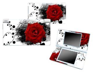 Bundle Monster Nintendo Ndsi Dsi Nds Ds i Vinyl Game Skin Case Art Decal Cover Sticker Protector Accessories   Red Rose: Electronics