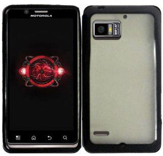 Black TPU+PC Case Cover for Motorola Droid Bionic XT875: Cell Phones & Accessories