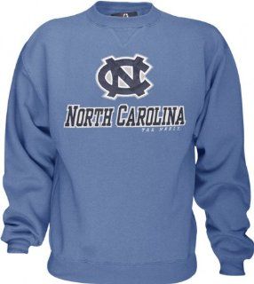 North Carolina Tar Heels Light Blue Guardian Crewneck Sweatshirt : Athletic Sweatshirts : Sports & Outdoors