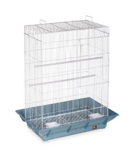 Prevue Hendryx SP854BL/W Clean Life Flight Cage, Blue and White : Birdcages : Pet Supplies