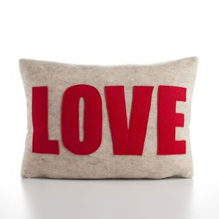 Alexandra Ferguson Love Decorative Pillow LOVE 1XX Size: 10 W x 14 D, Col