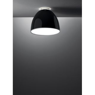 Artemide Nur Gloss Ceiling Light USC A2458 Finish: Black, Bulb Type: 70W Fluo