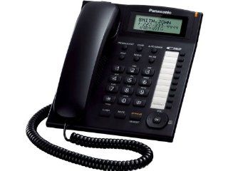 Panasonic KX TS880B Integrated Corded Telephone : Corded Phone With Headset Jack : Electronics