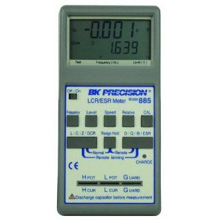 B&K Precision 885 Synthesized In Circuit LCR/ESR Meter with SMD Probe, 10kHz Max Test Frequency: Multi Testers: Industrial & Scientific