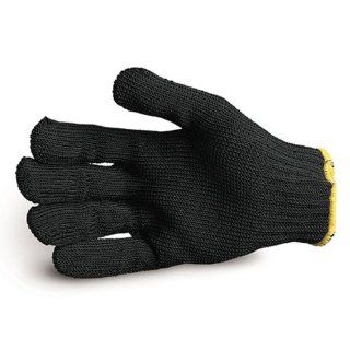 Superior SPWBLD Rhino Dyneema/Stainless Steel Wirecore Composite Knit Glove with One Sided PVC Dotted, Work, Cut Resistant, 7 Gauge Thickness, X Large, Left Hand, Black: Cut Resistant Safety Gloves: Industrial & Scientific