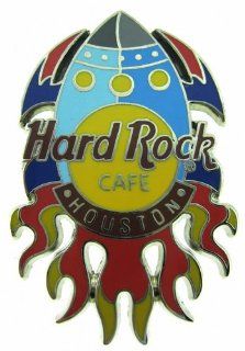 Hard Rock Cafe 2001 Houston Tattoo Series Rocket Pin: Arts, Crafts & Sewing