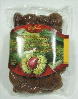 Raffael Chestnuts All Natural Whole Steamed and Peeled 7.05 Ounce Vacuum Packaged : Grocery & Gourmet Food