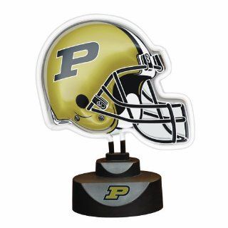 NCAA Purdue Neon Helmet : Football Helmets : Sports & Outdoors