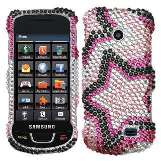 MyBat Diamante Protector Cover for Samsung T528G   Retail Packaging   Twin Stars: Cell Phones & Accessories