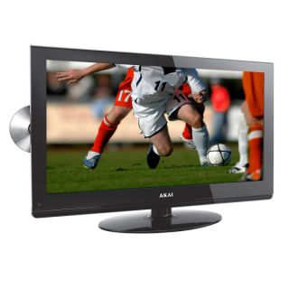 Akai: 24 Inch LCD TV with DVD Player      Electronics