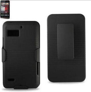 Holster Combo Case for Motorola Targa XT875 BLACK/(HC MOTXT875BK): Cell Phones & Accessories