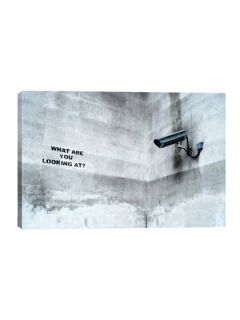 What Are You Looking At Security Camera (Canvas) by iCanvasART