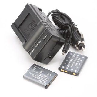 2Pcs Battery+Charger for Olympus X 905 X 915 X 925 X 935 : Digital Camera Battery Chargers : Camera & Photo