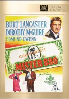 Mister 880: Burt Lancaster, Dorothy McGuire, Edmund Gwenn, Edmund Goulding, Julian Blaustein, St. McKelway, Robert Riskin: Movies & TV