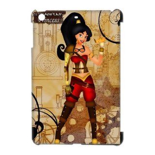 Mystic Zone Steampunk Princess Mini ipad Case for Mini ipad Hard Cover Punk Cartoon Fits Case HKK0658 Computers & Accessories