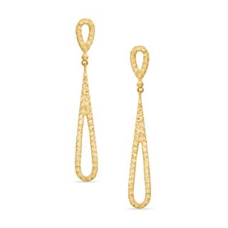 Loop Drop Earrings in 14K Gold   Zales