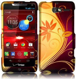 For Motorola Droid Razr M XT907 Hard Design Cover Case Splendid Swirl: Cell Phones & Accessories