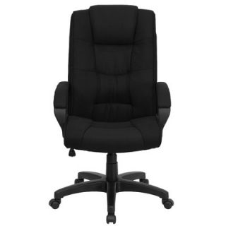 FlashFurniture High Back Executive Chair with Padded Arms GO5301BBK / GO5301B
