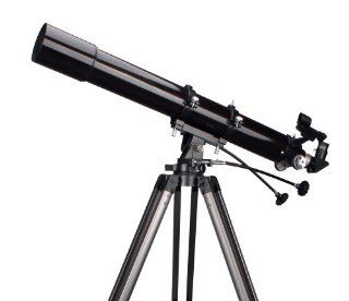 Rokinon 909AZ3 900 x 90mm Refractor Telescope with Tripod (Black) : Refracting Telescopes : Camera & Photo