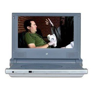 9" GPX PD909B Widescreen Portable DVD Player w/Carrying Case (Silver/Gray): Electronics