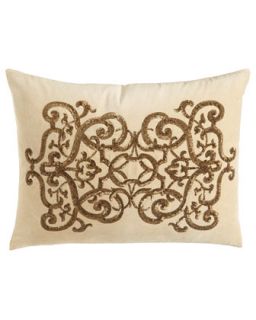 Sequined Velvet Pillow, 20 x 26   Callisto Home