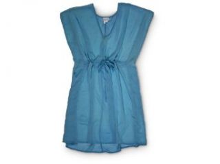 Polyester Drawstring Beach Cover Up at  Womens Clothing store
