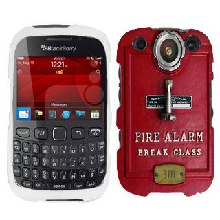 BlackBerry Curve 9310 Vintage Red Fire Alarm Phone Case Cover Cell Phones & Accessories
