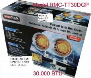 Dyna Glo Pro Radiant Propane Tank Top Dual Heater RMC TT30DGP: Kitchen & Dining
