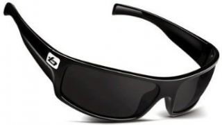 Bolle Piranha Sunglasses White Frame, TLB Dark Lens, 11243: Clothing