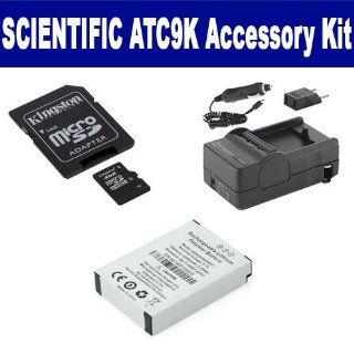 Oregon Scientific ATC9K Camcorder Accessory Kit includes: SDICP103346 Battery, N66520 Memory Card, ZELCKSG Care & Cleaning : Digital Camera Accessory Kits : Camera & Photo