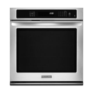 KitchenAid Architect II Self Cleaning Convection Single Electric Wall Oven (Stainless Steel) (Common: 27 in; Actual 27 in)