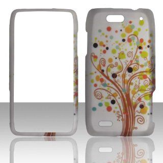 2D Love Tree Motorola Droid 4 / XT894 Case Cover Phone Hard Cover Case Snap on Faceplates: Cell Phones & Accessories