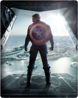 Captain America: The Winter Soldier 3D   Zavvi Exclusive Limited Edition Steelbook (Includes 2D Version)      Blu ray