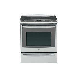GE PS920SFSS Profile 30" Stainless Steel Electric Slide In Smoothtop Range   Convection: Appliances