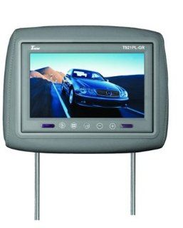 Tview T921plgr 9 Dual Gray Headrest Tft Lcd Monitors W/ Remote : Vehicle Headrest Video : Car Electronics