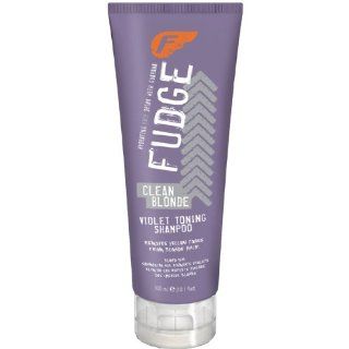 Fudge Clean Blonde Violet Toning Shampoo (10.1 oz.) : Hair Shampoos : Beauty