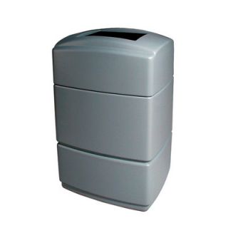 Commercial Zone PolyTec 40 Gallon Rectangular 770726 / 770735 Color: Shell Gray