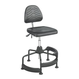 Safco Products Height Adjustable Drafting Stool with Footrest 5120